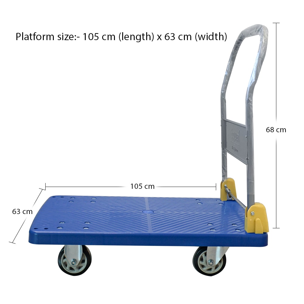 EQUAL Heavy Duty Foldable Platform Trolley 500 Kg Buy Online